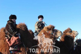 Хил дамнан цуурайтсан хоёр түмэн тэмээний баяраас...