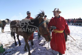 айргийн гуравт хурдалсан Тод манлай уяач Г.Батхүүгийн хул