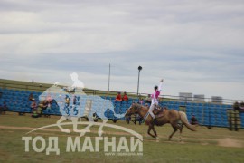 Морьтон монголчууд наадамчин олныг цэнгүүлж байна